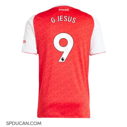 Muški Nogometni Dres Arsenal Gabriel Jesus #9 Domaci 2025-26 Kratak Rukav